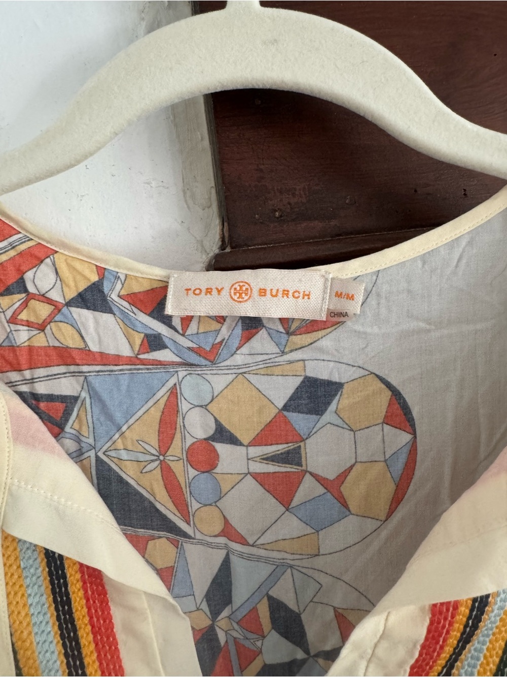 Tory Burch Multicolor Boho Embroidered Tunic- Stunning! 🤩 - Picture 3 of 7